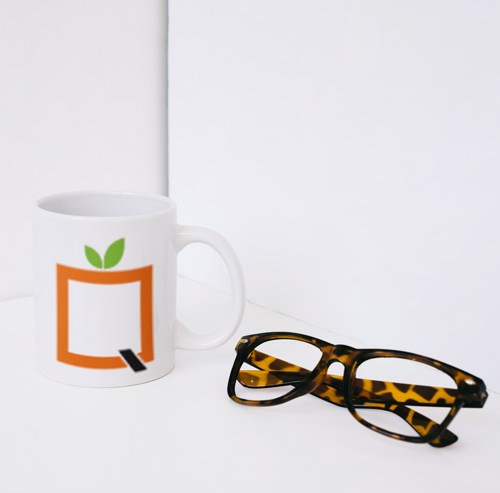 Orange square Advertising