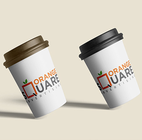 Orange square Advertising