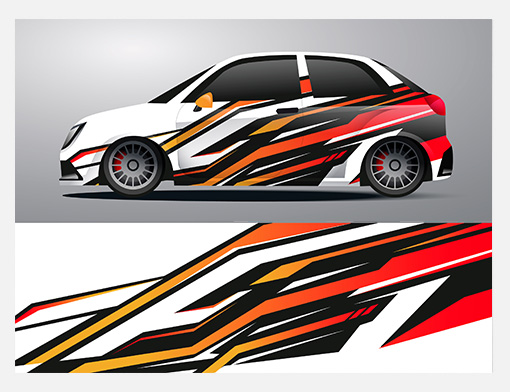 Orange square Advertising